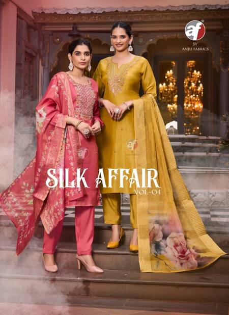 Silk Affair Vol 4 By Af Banarasi Silk Heavy Readymade Suits Wholesale Suppliers In Mumbai
